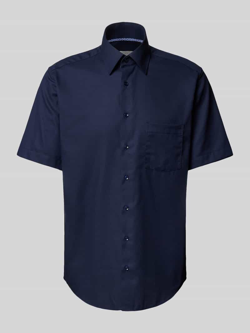 Eterna Modern fit zakelijk overhemd met knoopsluiting