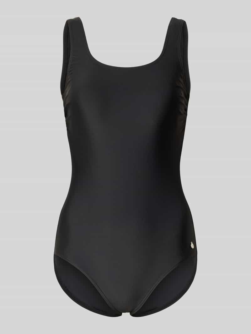 slim fit badpak met rugdecolleté model ‘Elena’