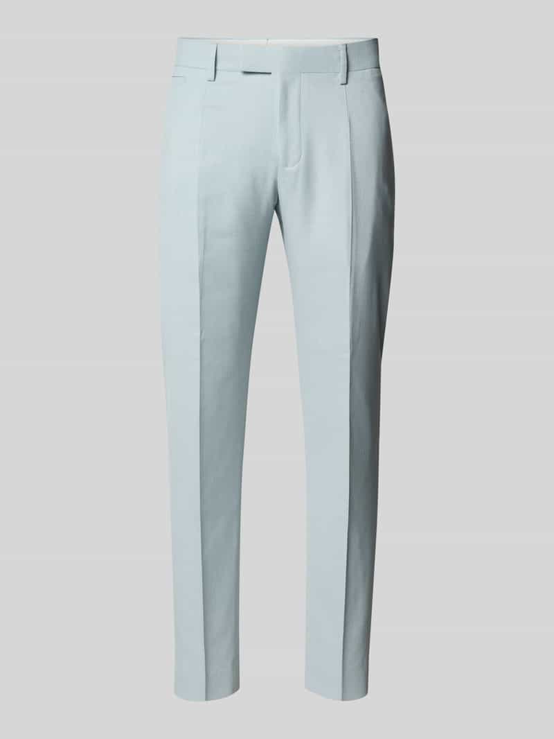 Strellson Slim fit pantalon met persplooien model 'Kynd'
