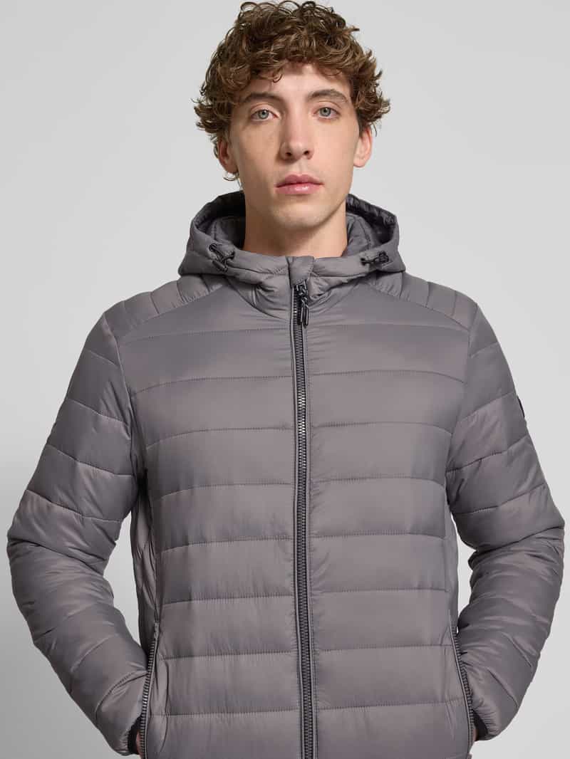 jack & jones Gewatteerd jack met ritszakken model 'BRADLEY'