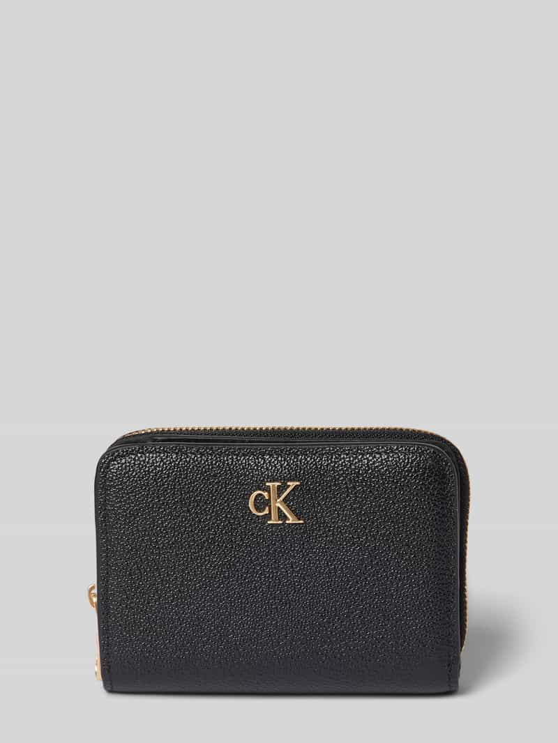 CK Calvin Klein Portemonnee met labeldetail