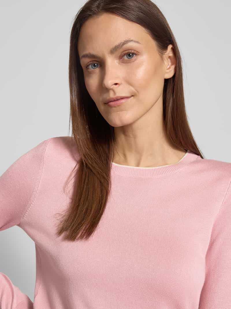 Christian Berg Woman Gebreide pullover met ribboorden