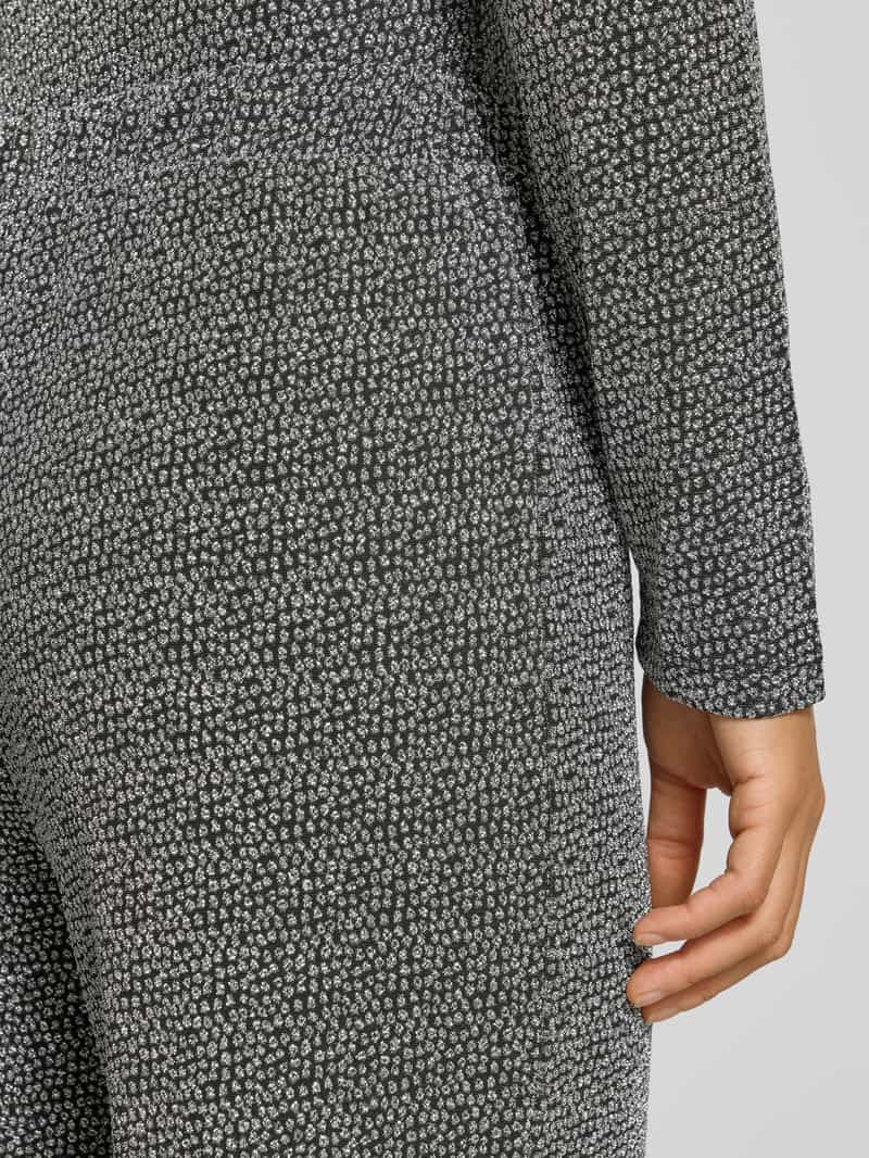 Pieces Wijde broek met elastische band model 'JINA'