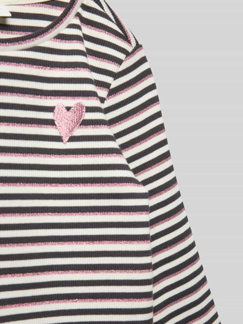 s.Oliver RED LABEL Slim fit shirt met lange mouwen van katoenmix