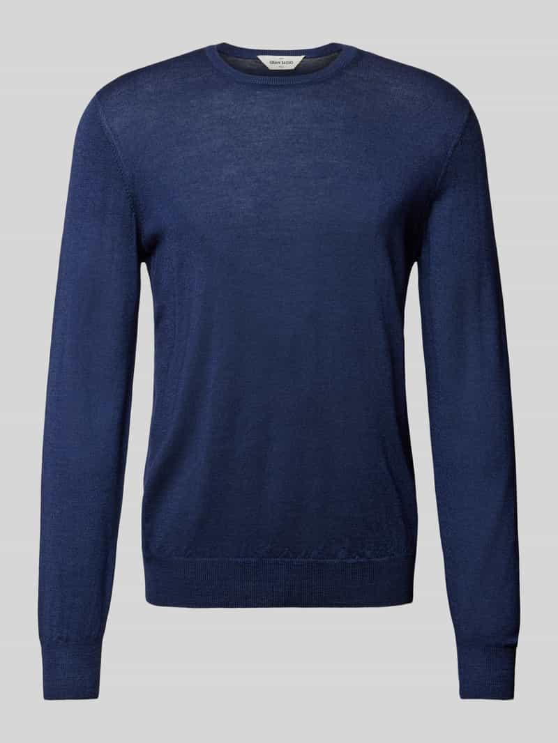 GRAN SASSO Gebreide pullover met ribboorden