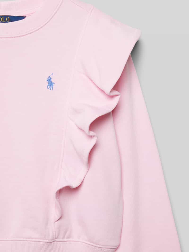 Polo Ralph Lauren Teens Sweatshirt met volants