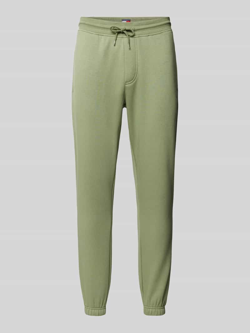 Tommy Jeans Slim fit sweatpants met gestileerde opening