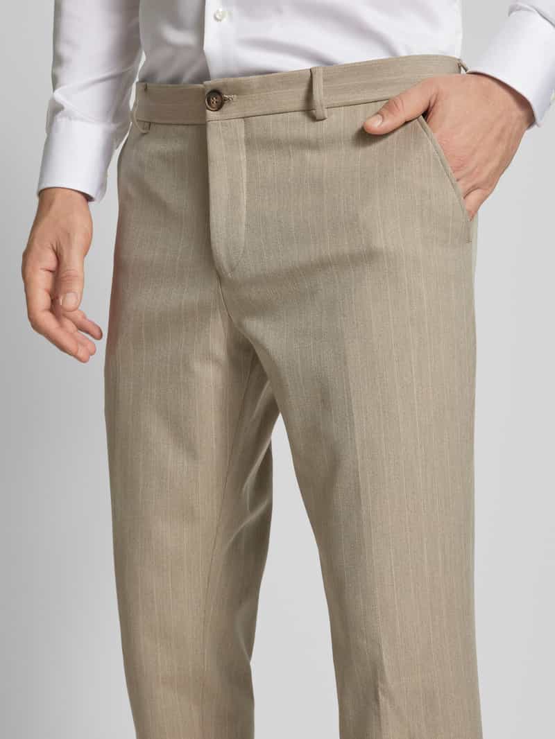 Selected Homme Slim fit pantalon met achterzakken model 'PETER'