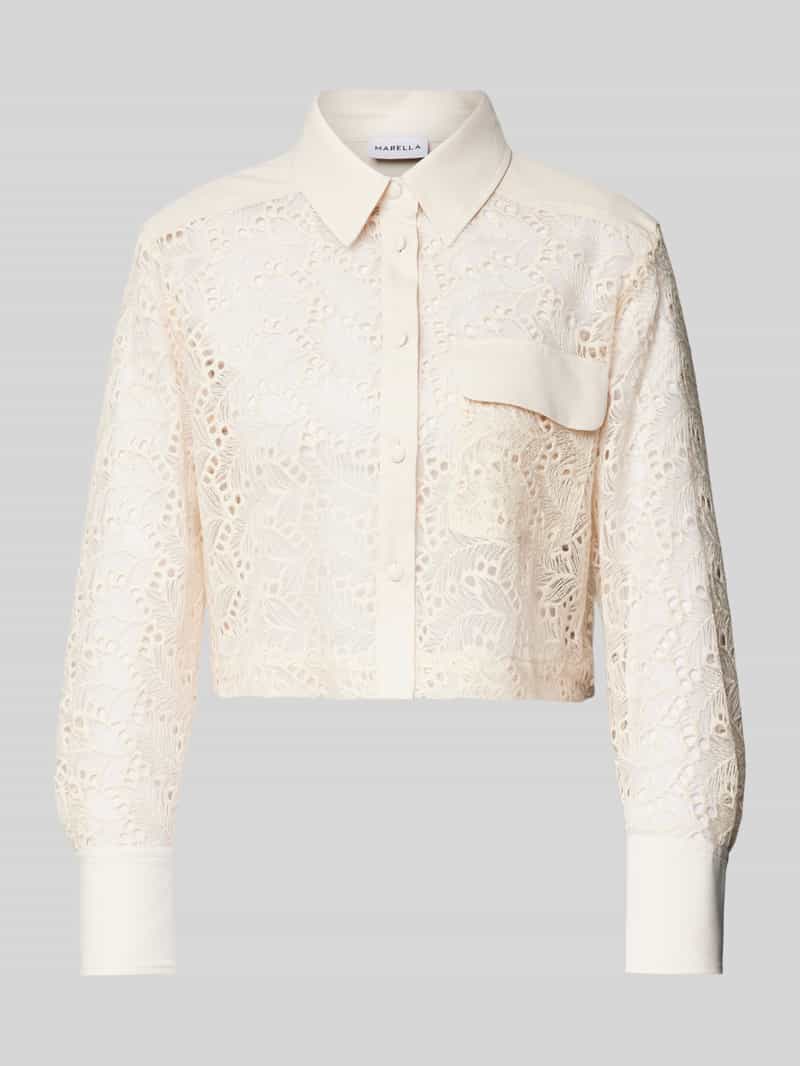 Marella Overhemdblouse van puur katoen