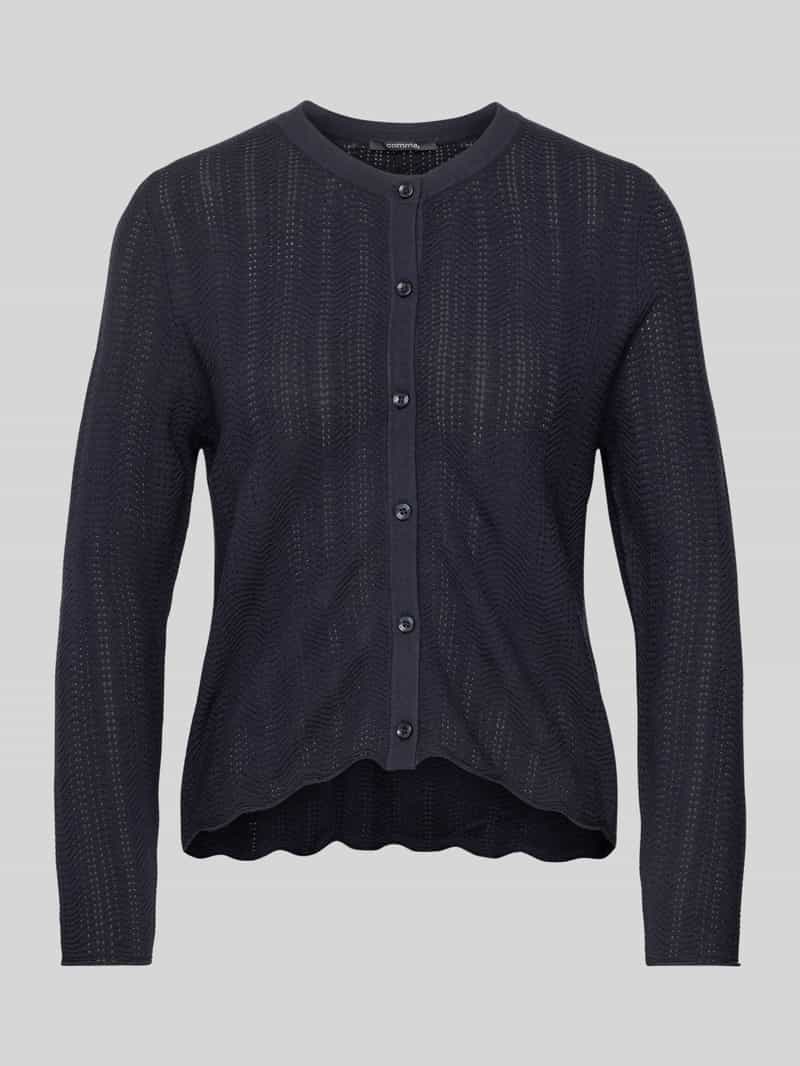 comma Vest met knoopsluiting