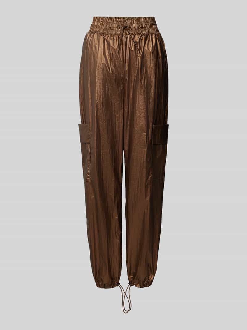 Baggy fit cargobroek met elastische band