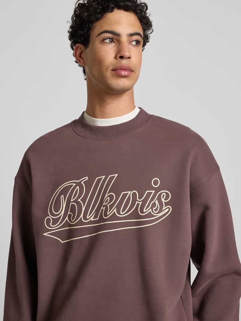 BLKVIS Regular fit sweatshirt met logoprint model 'Source'