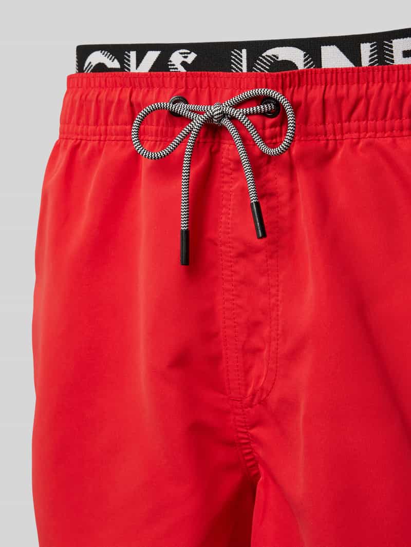 jack & jones Zwembroek met elastische band model 'FIJI'