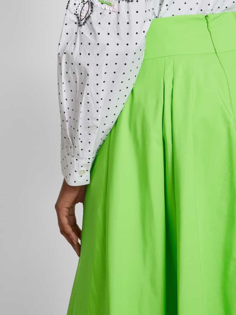 Essentiel Antwerp Midirok met stolpplooien