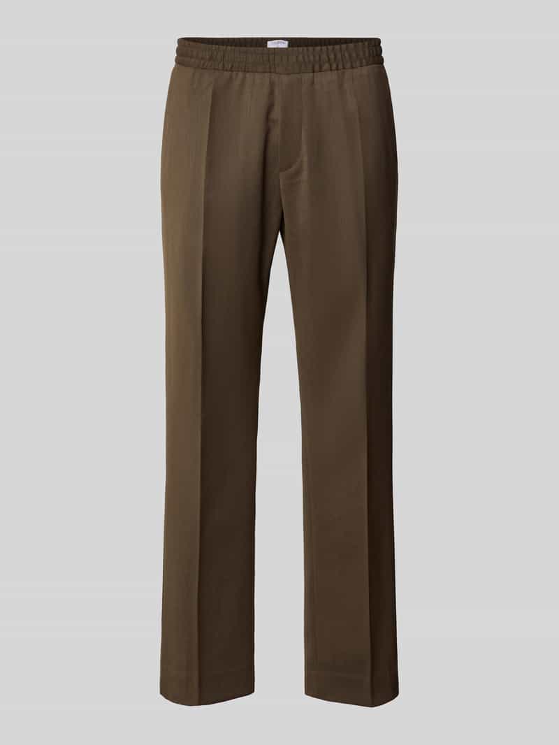 Filippa K Broek van wol met bandplooi