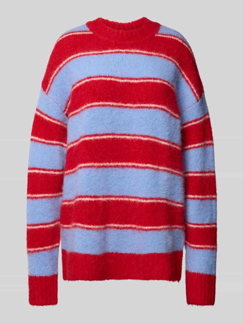 Samsøe Oversized gebreide pullover met ronde hals model 'JEANNE'