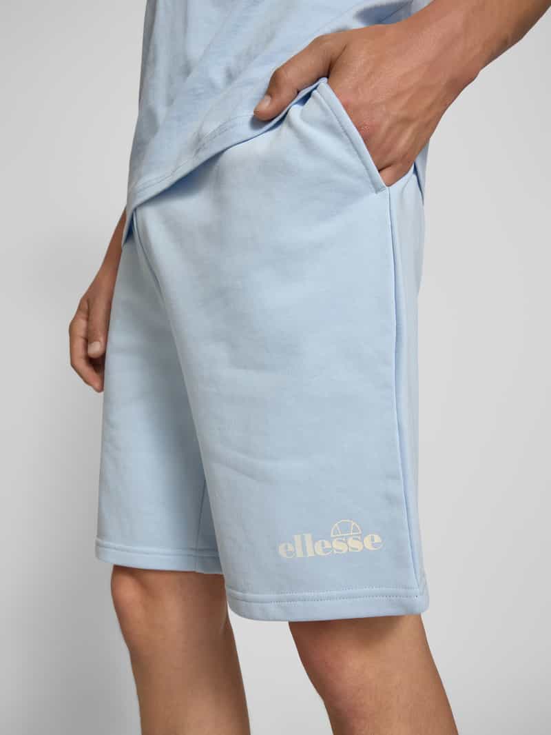 Ellesse Regular fit sweatshorts met labelprint model 'MOLLA'