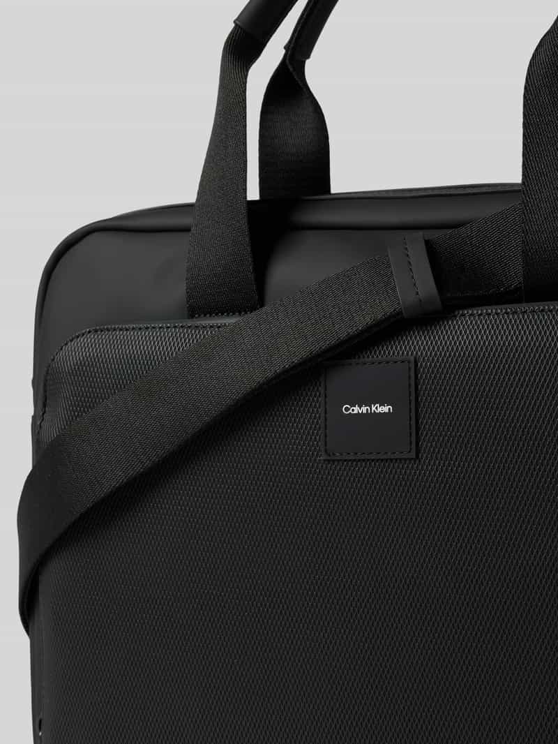 CK Calvin Klein Laptoptas met labelbadge