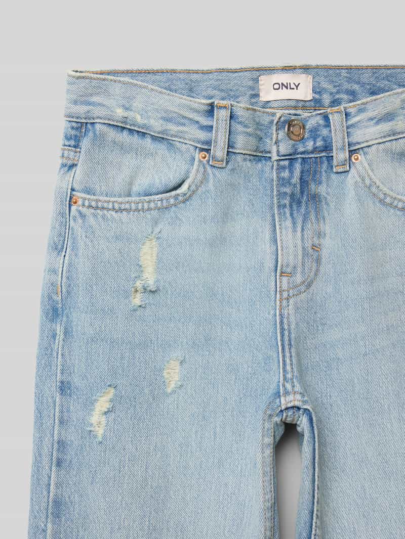 Only Wide leg jeans van zuiver katoen model 'JUICY'