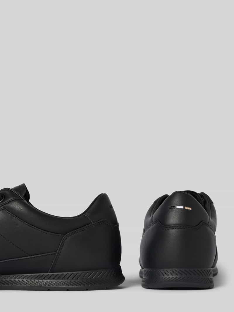 Boss Sneakers met labeldetail model 'Titanium'