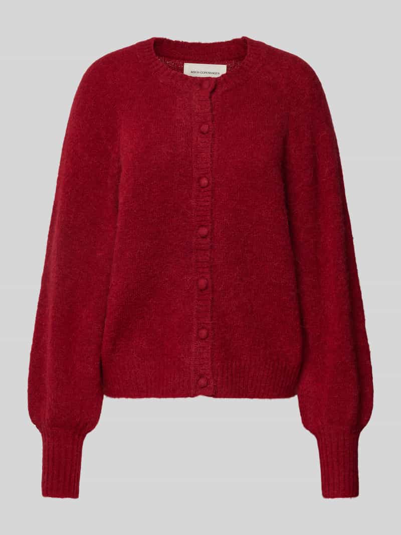 MSCH Copenhagen Cardigan met ballonmouwen model 'Zasha Hope'