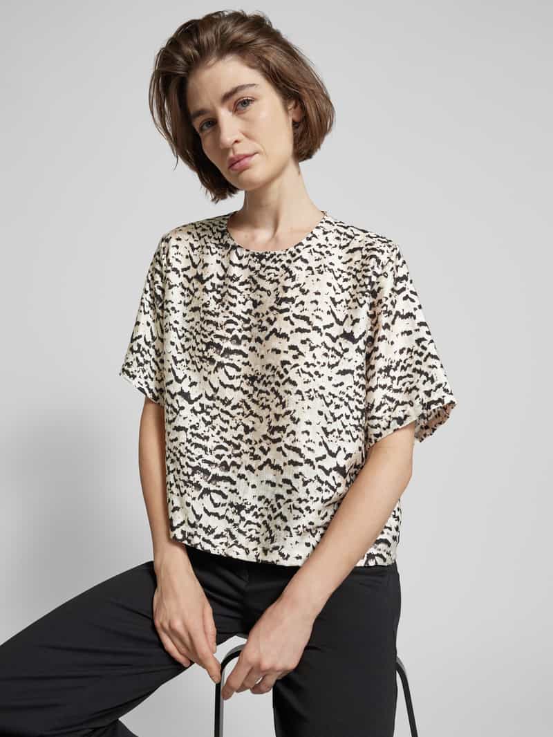 MSCH Copenhagen Blouseshirt met ronde hals model 'Philida'