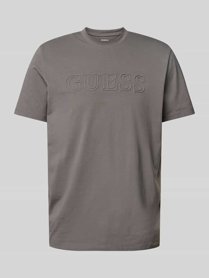 Guess Activewear T-shirt met labelprint model 'ALPHY'
