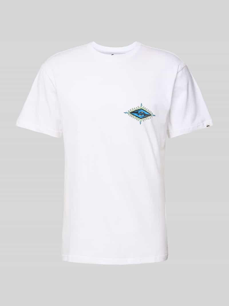Quiksilver T-shirt met labelprint