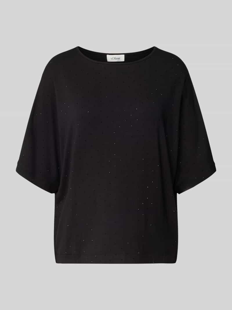 s.Oliver RED LABEL Comfort fit T-shirt van viscosemix