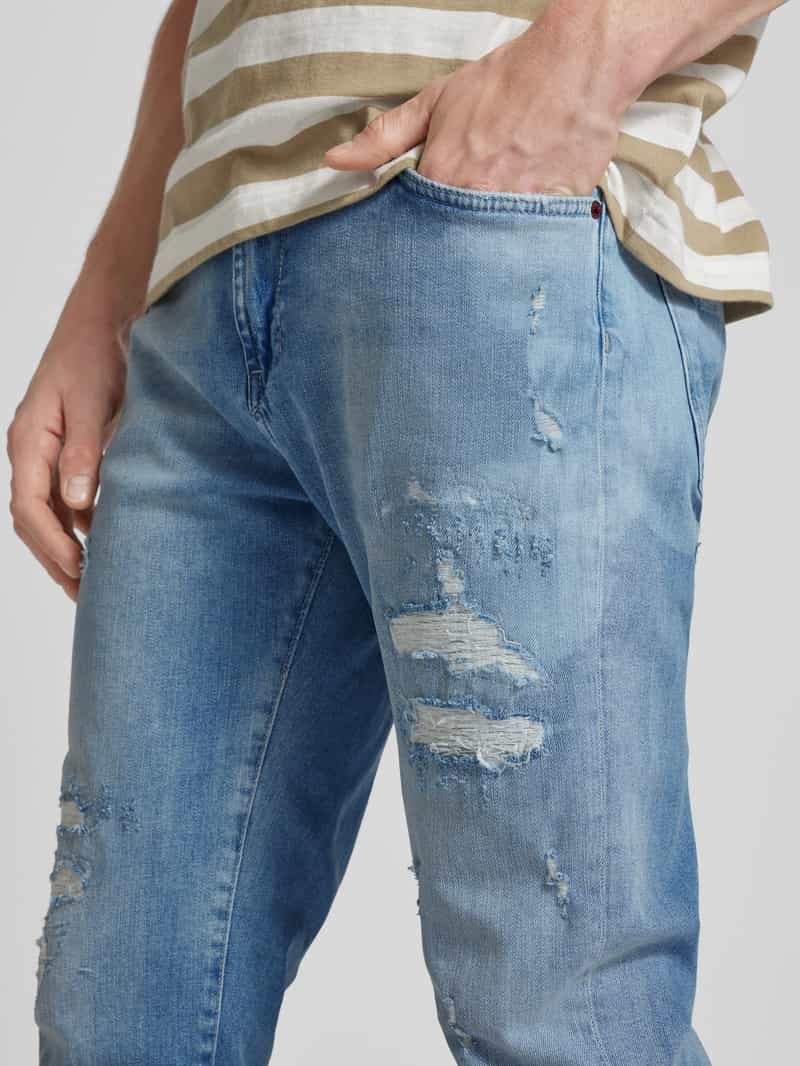 ELIAS RUMELIS Comfort fit jeans in destroyed-look model 'Felice'
