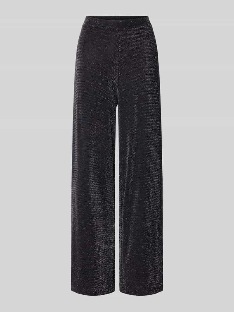 Christian Berg Woman Stoffen broek met glittereffect