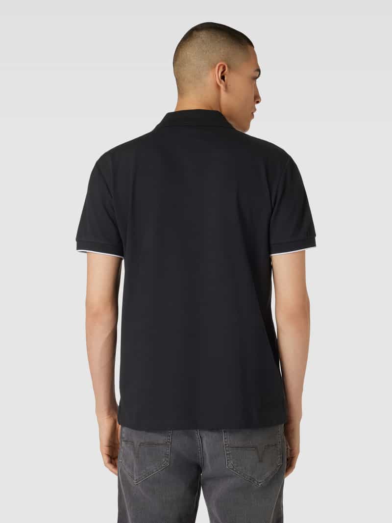 Poloshirt met labeldetail, model 'JUNX' AlphaTauri