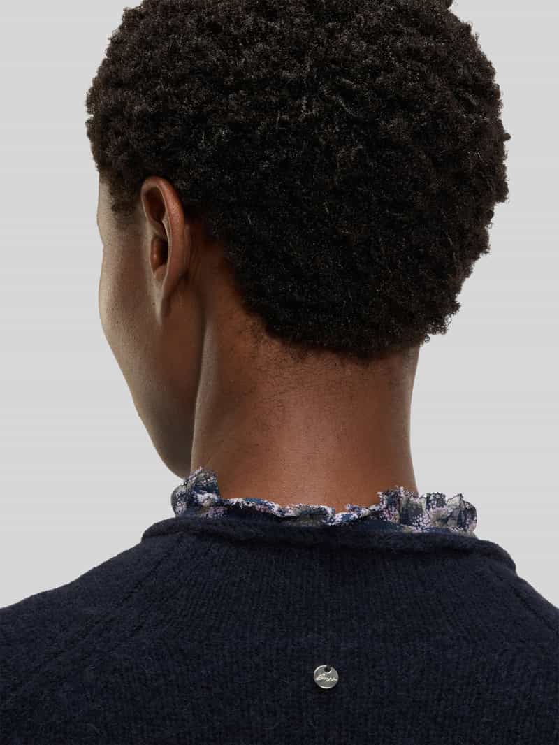 Boss Orange Regular fit gebreide pullover van wolmix met alpaca model 'C_FESPERANASY'