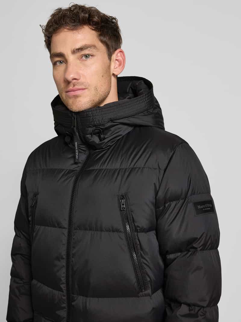 Marc O'Polo Regular fit donsjack met capuchon