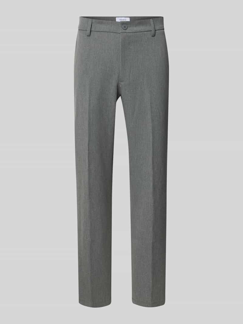 Les Deux Regular fit pantalon met riemlussen