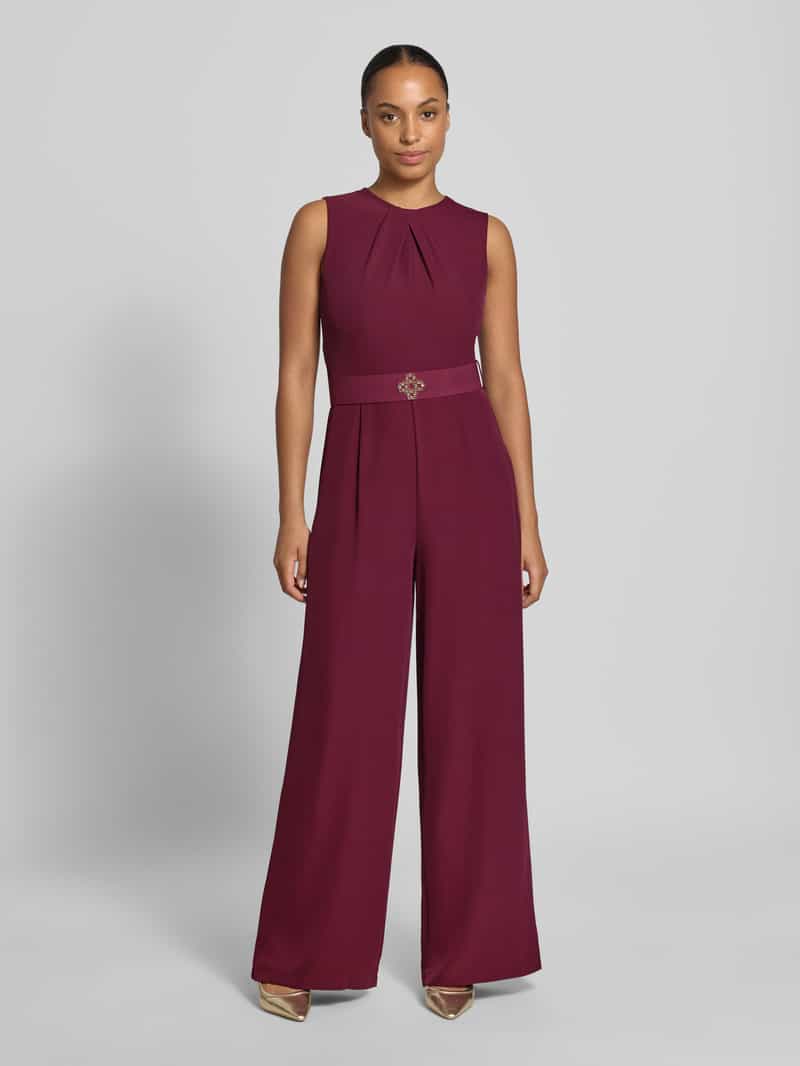 RINASCIMENTO jumpsuit met stoffen riem