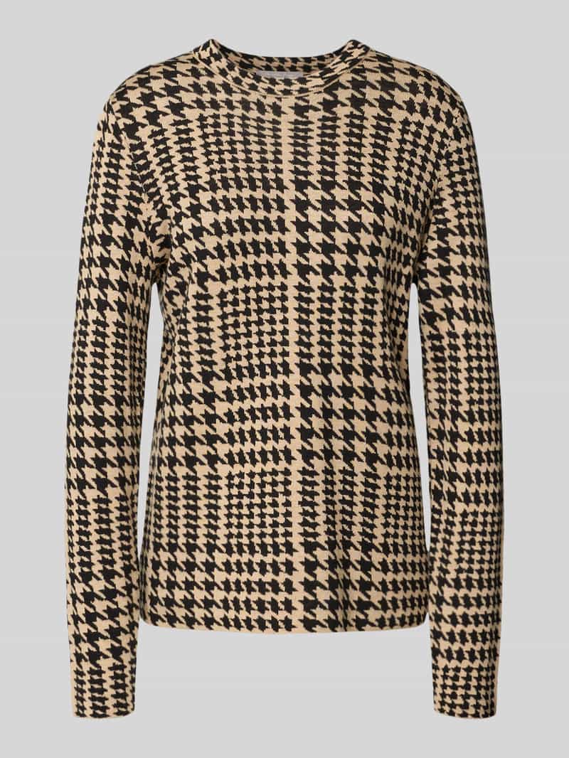 Christian Berg Woman Selection Gebreide pullover met ronde hals