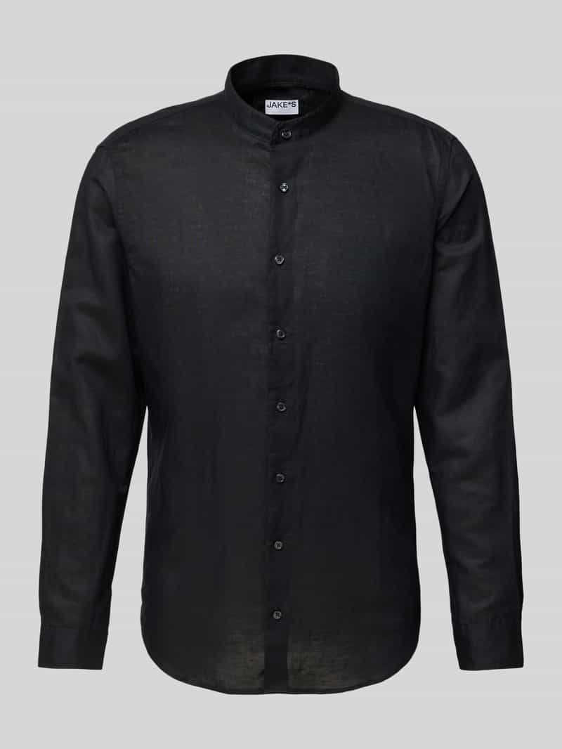 Jake*s Slim fit zakelijk overhemd met knoopsluiting