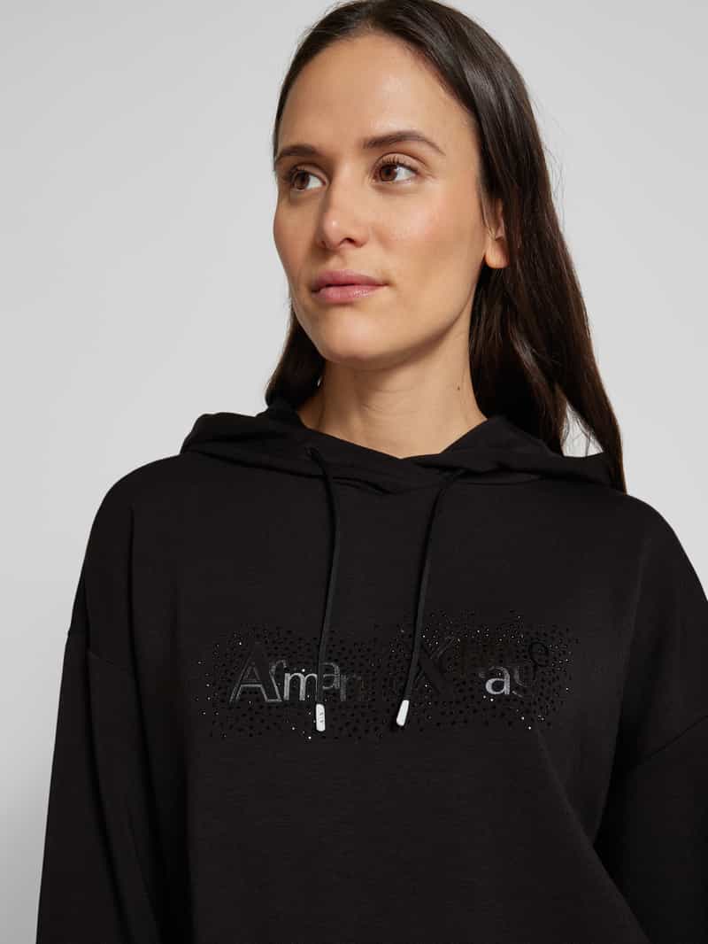 Armani Exchange Korte hoodie met capuchon