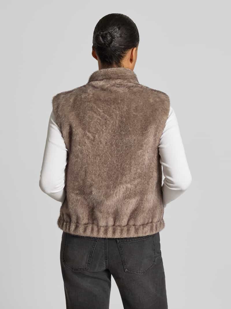 FUCHS SCHMITT Regular fit bodywarmer van imitatiebont