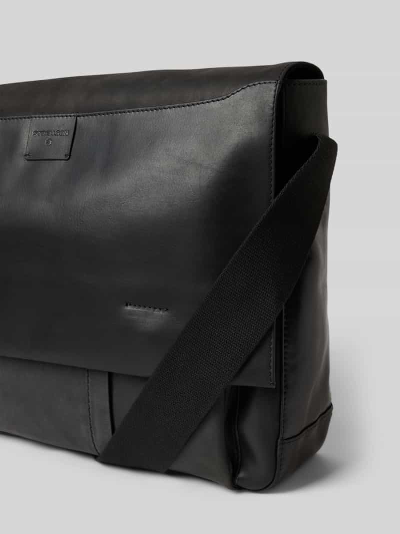Strellson Schoudertas van echt leer