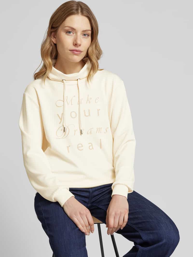 Soyaconcept Sweatshirt met statementprint model 'BANU'
