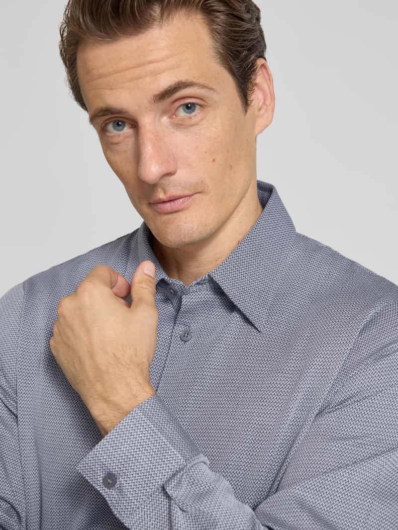 Armani Exchange Regular fit vrijetijdsoverhemd met kentkraag