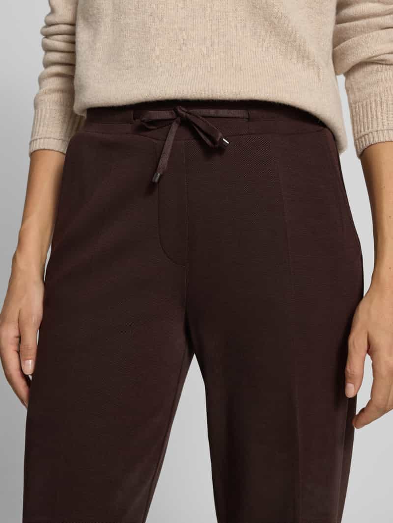 OPUS PANTS Regular fit stoffen broek met tunnelkoord model 'Macie'