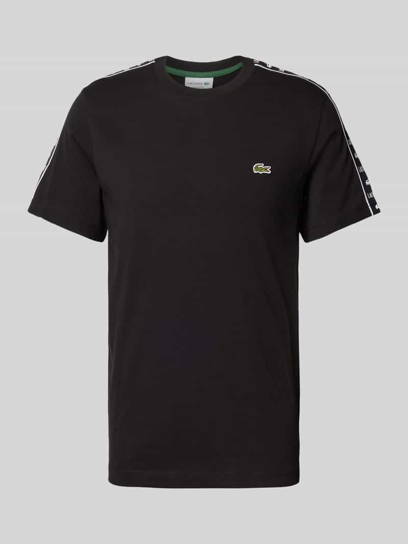 Lacoste T-shirt met labelstitching