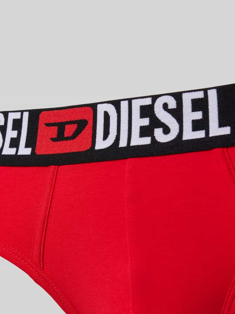 Diesel Slip met elastische band met logo in een set van 3 stuks