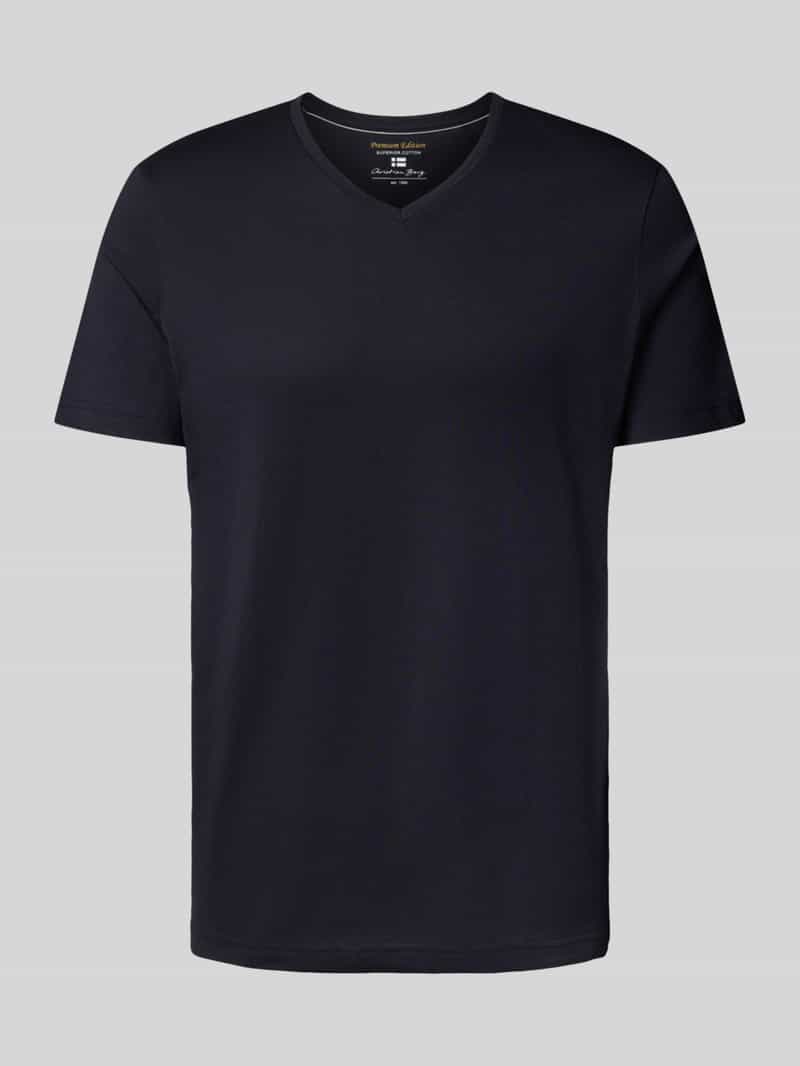 Christian Berg Men T-shirt met V-hals