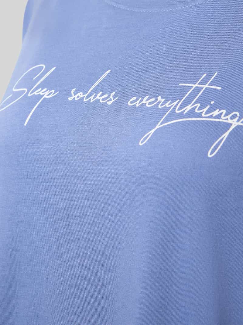 Lascana Relaxed fit nachthemd van viscosemix model 'Cozy Dreams'