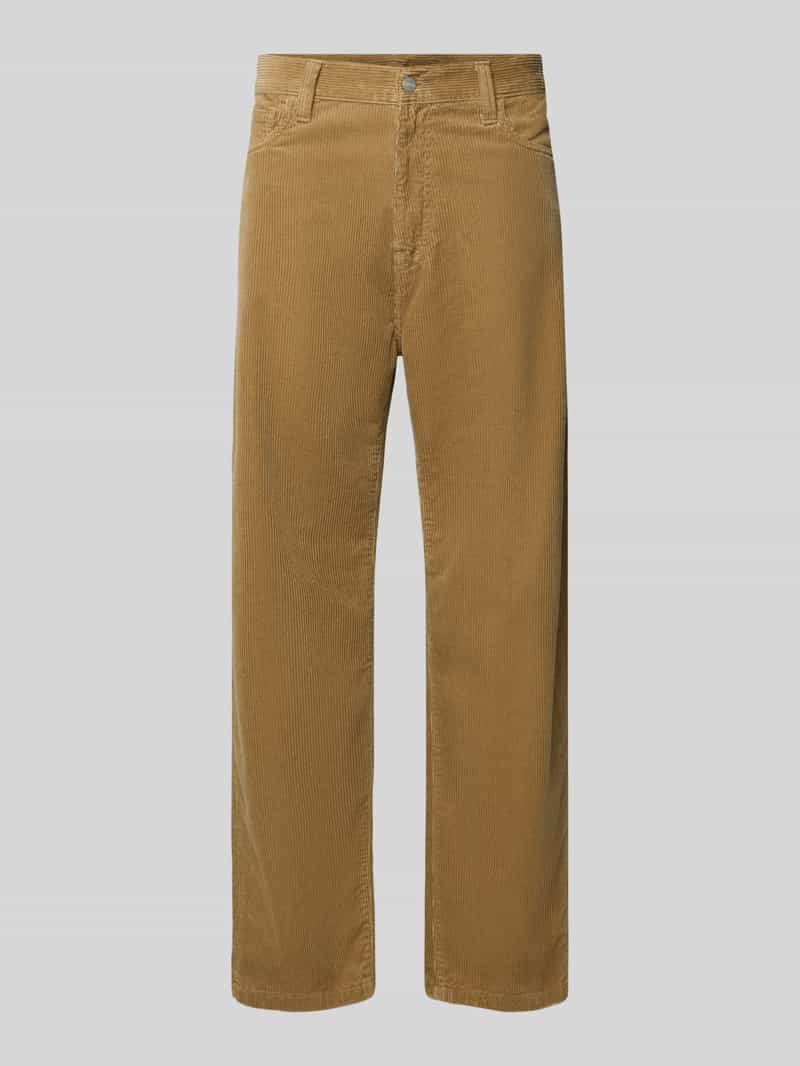 Carhartt Work In Progress Corduroy broek met steekzakken model 'LANDON'