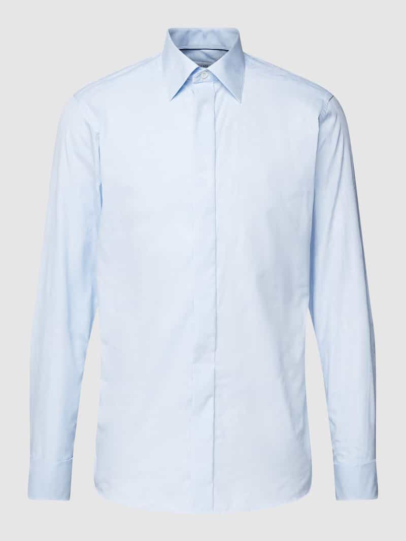 Eton Slim fit smokingoverhemd van hoogwaardig katoen model 'FLORAL JACQUARD'